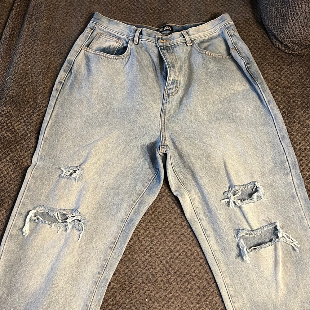Rebellious baggy jeans. Size 12